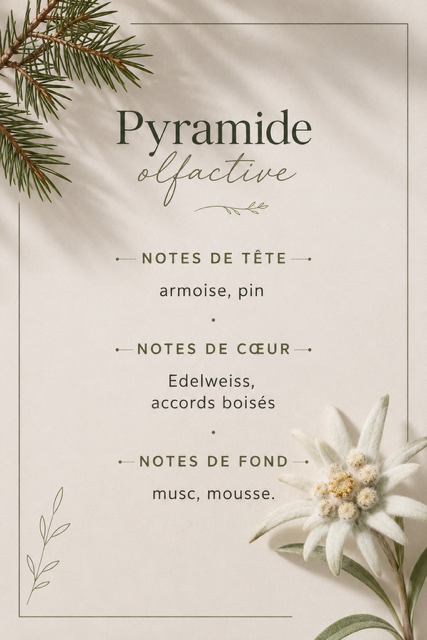 Bougie gourmande Edelweiss