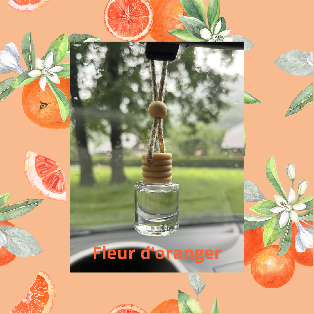 Diffuseur de voiture FLEUR D'ORANGER