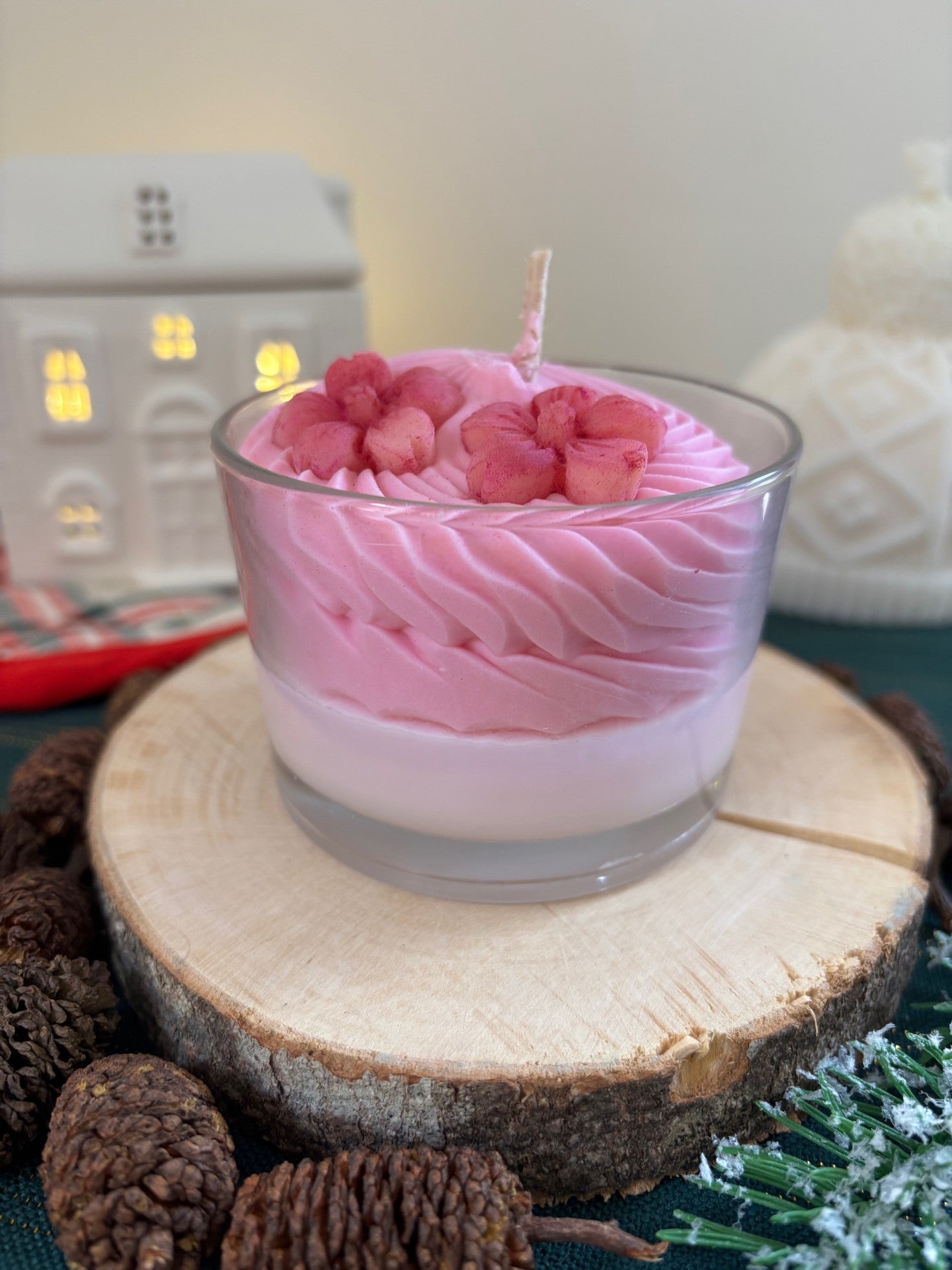 Bougie gourmande FLEUR D'AMANDIER