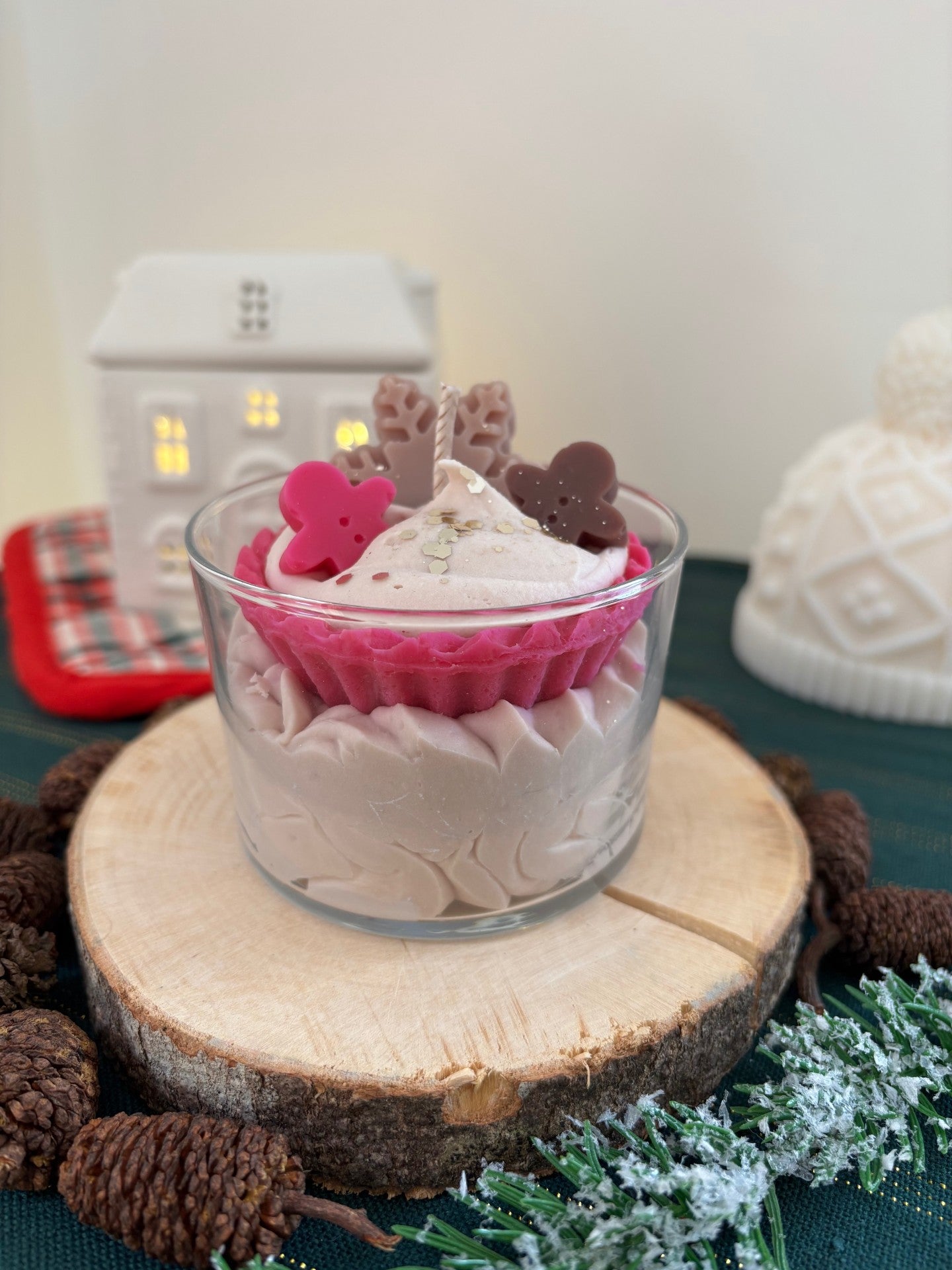 Bougie gourmande THE ET PAIN D'EPICES