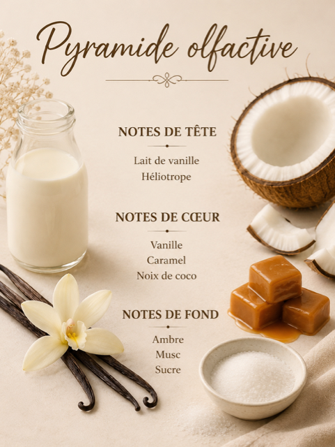 Mini bougie gourmande Beauté des îles