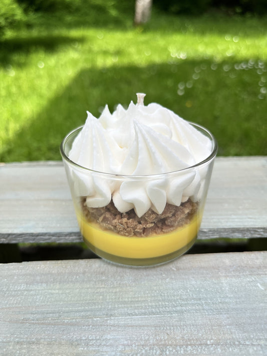 Bougie gourmande CITRON MERINGUE