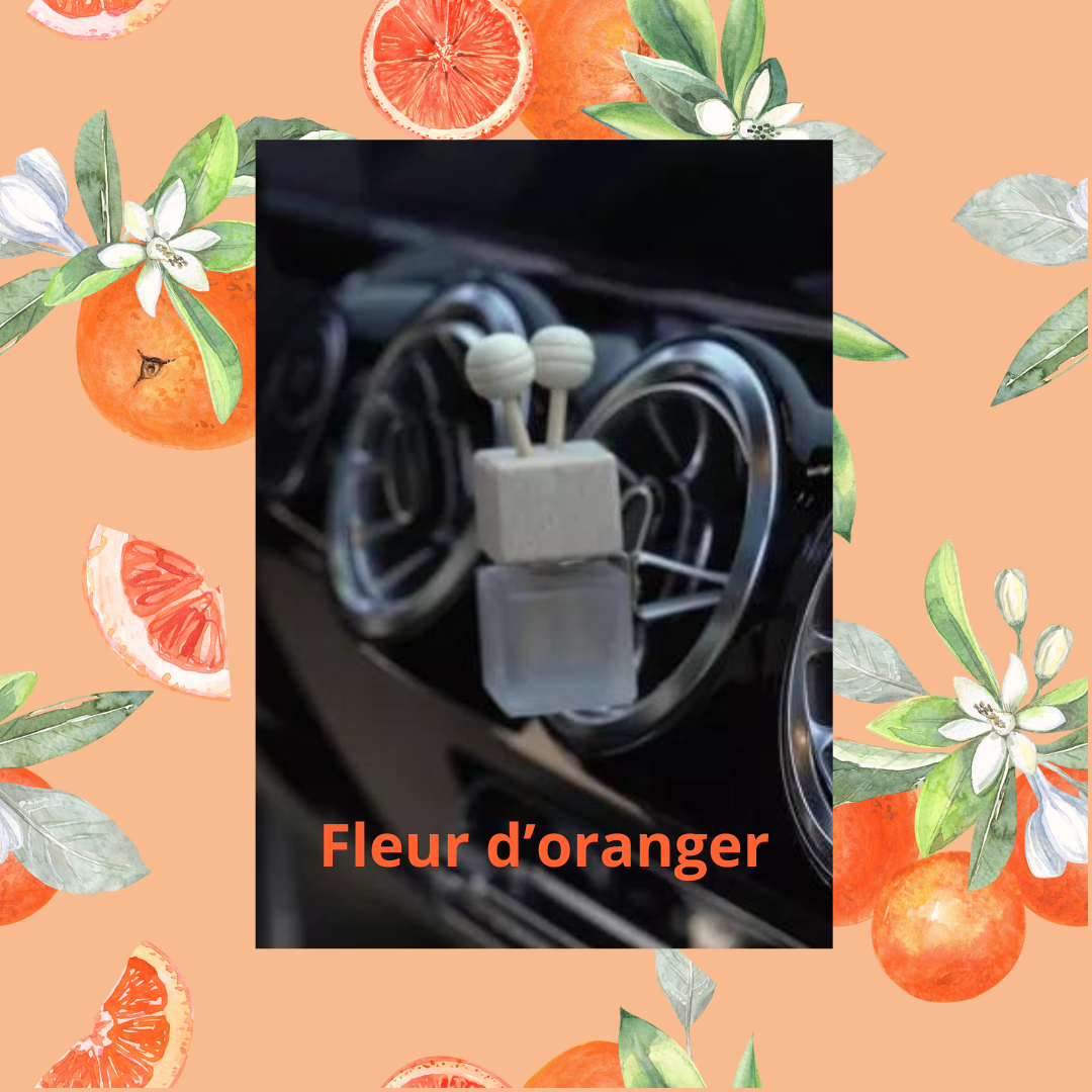 Diffuseur de voiture FLEUR D'ORANGER