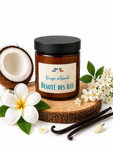 Bougie ambrée Beauté des îles 250 ML