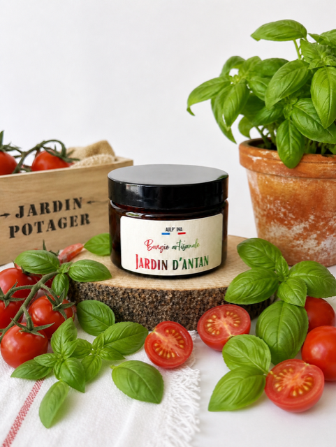 Bougie ambrée Jardin d'antan 100 ml