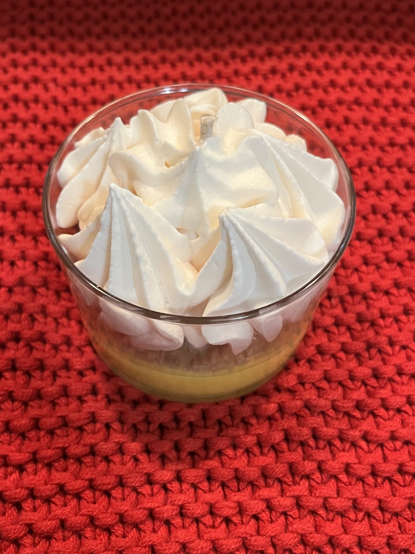 Bougie gourmande CITRON MERINGUE