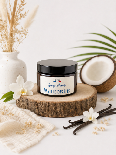 Bougie ambré Vanilles des îles 100 ml