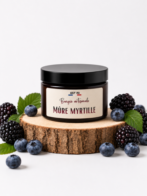 Bougie ambrée Mûre Myrtille 100 ML