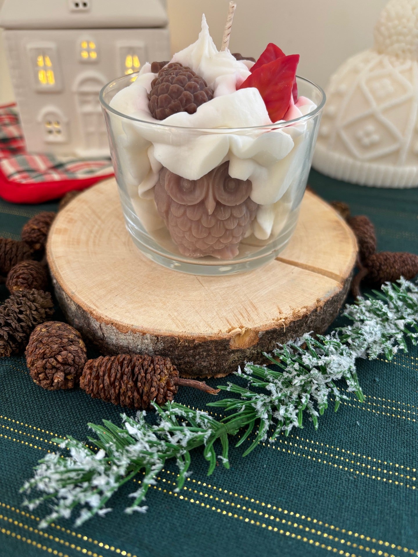 Bougie gourmande FEU DE BOIS