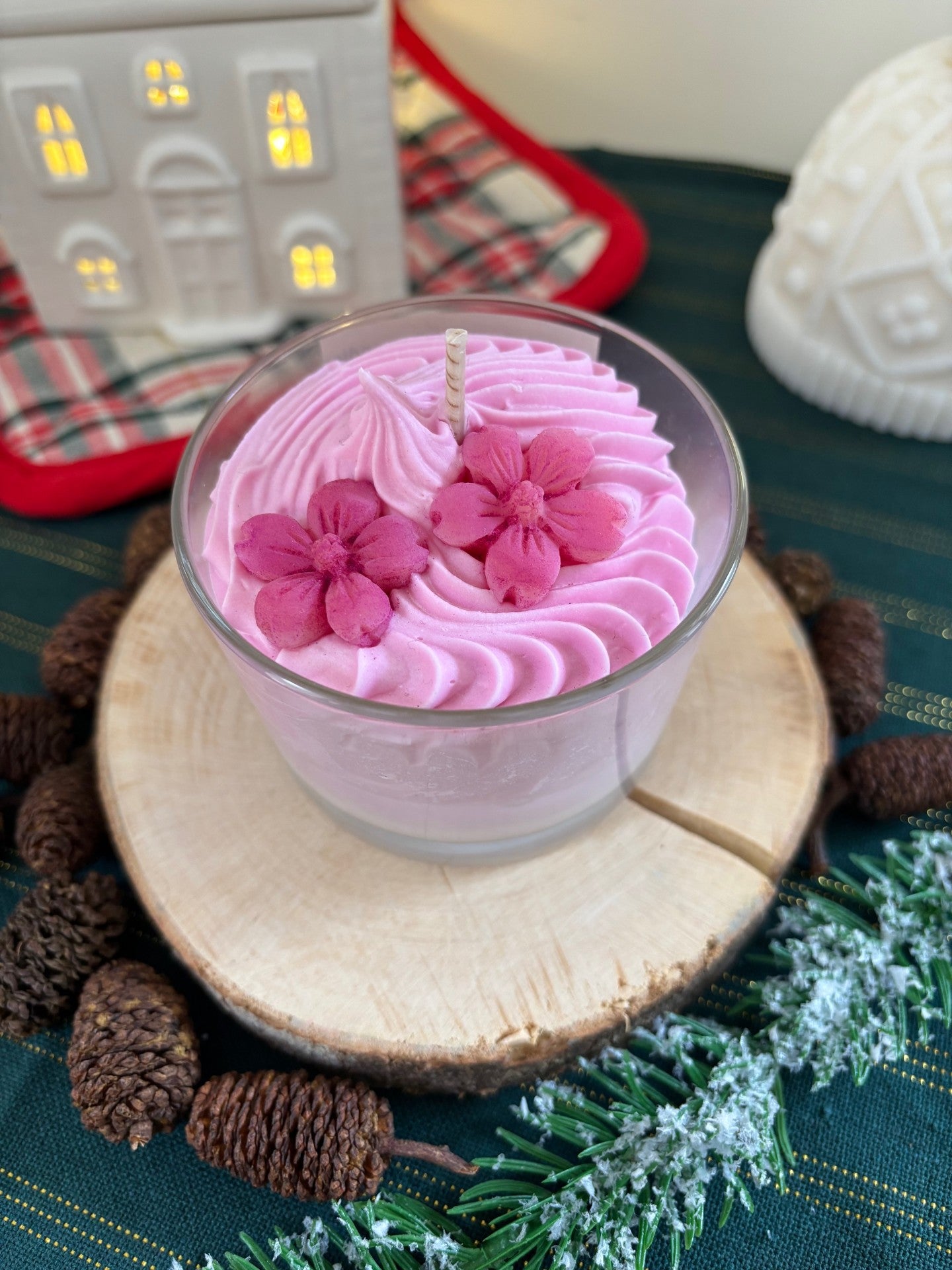 Bougie gourmande FLEUR D'AMANDIER