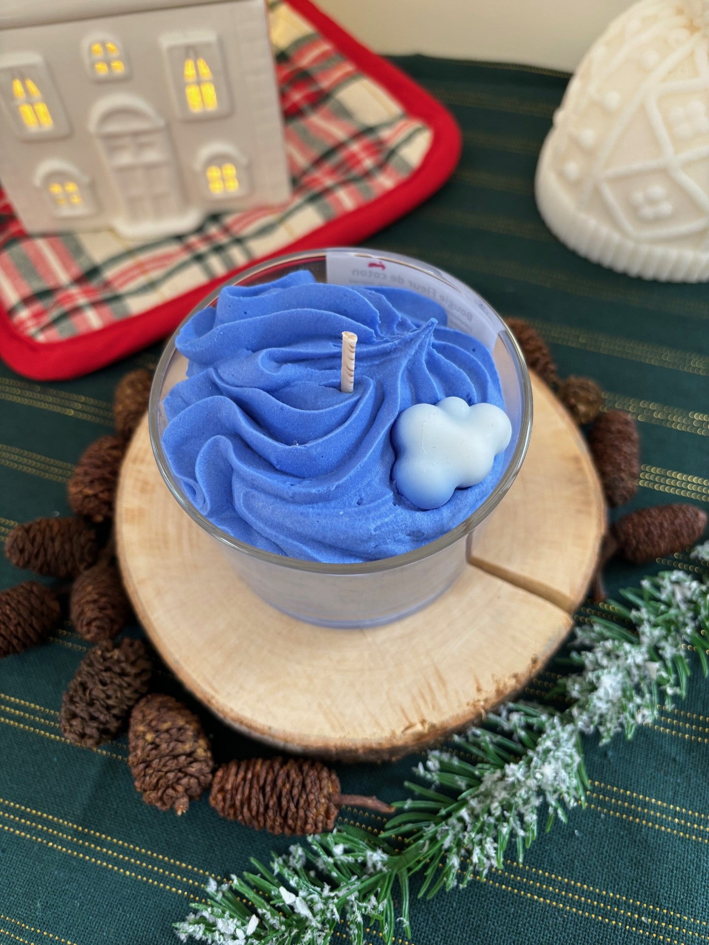 Bougie gourmande FLEUR DE COTON