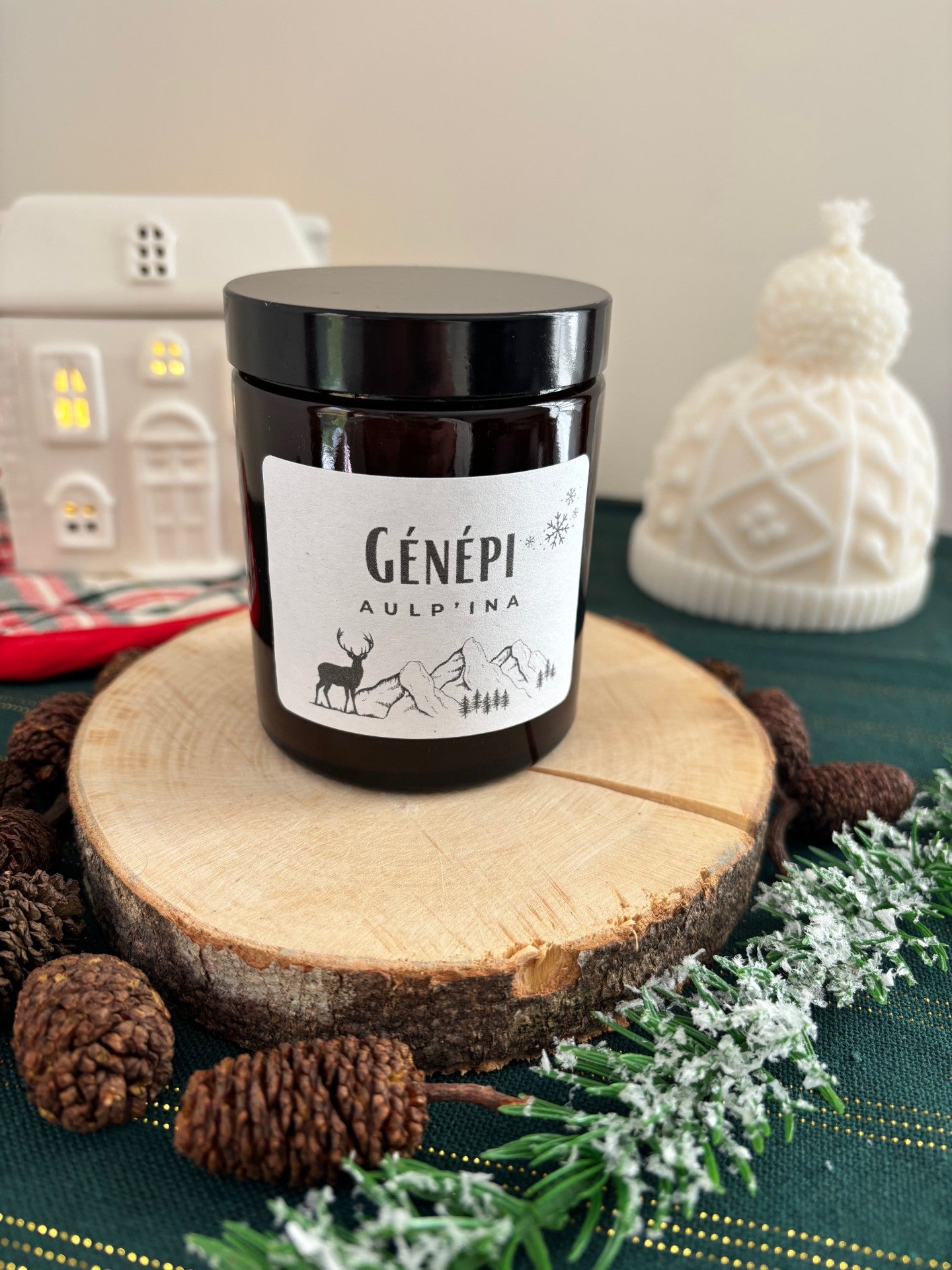 Bougie ambrée 180 ML