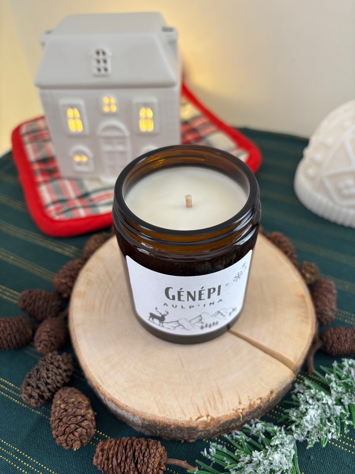 Bougie ambrée 180 ML