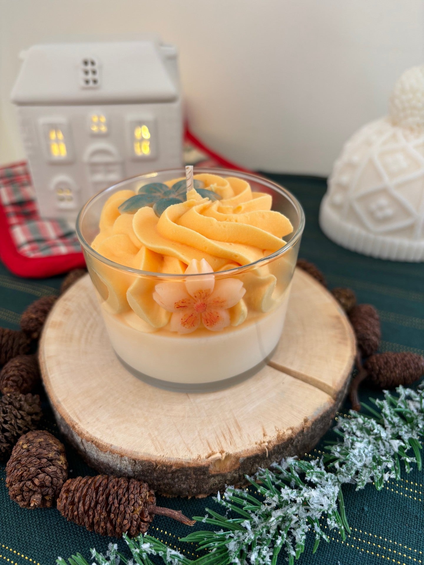 Bougie gourmande FLEUR D'ORANGER