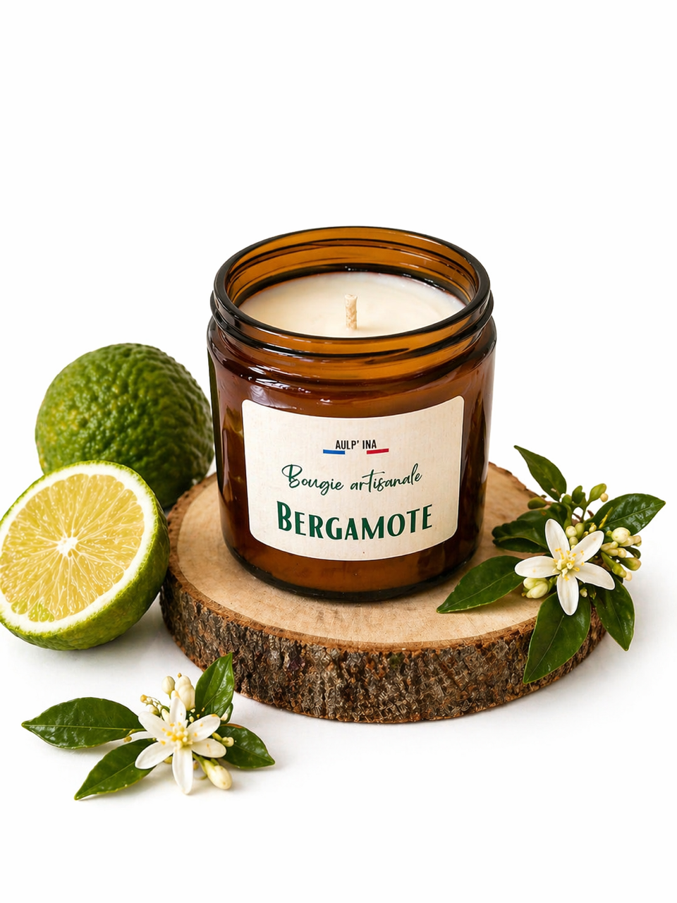 Bougie ambrée Bergamote 250 ML
