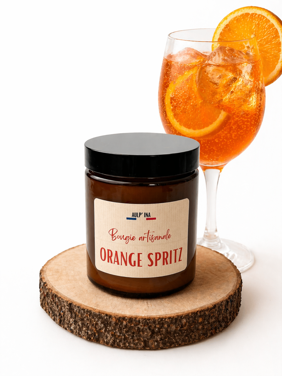 Bougie ambrée Orange spritz 250 ML
