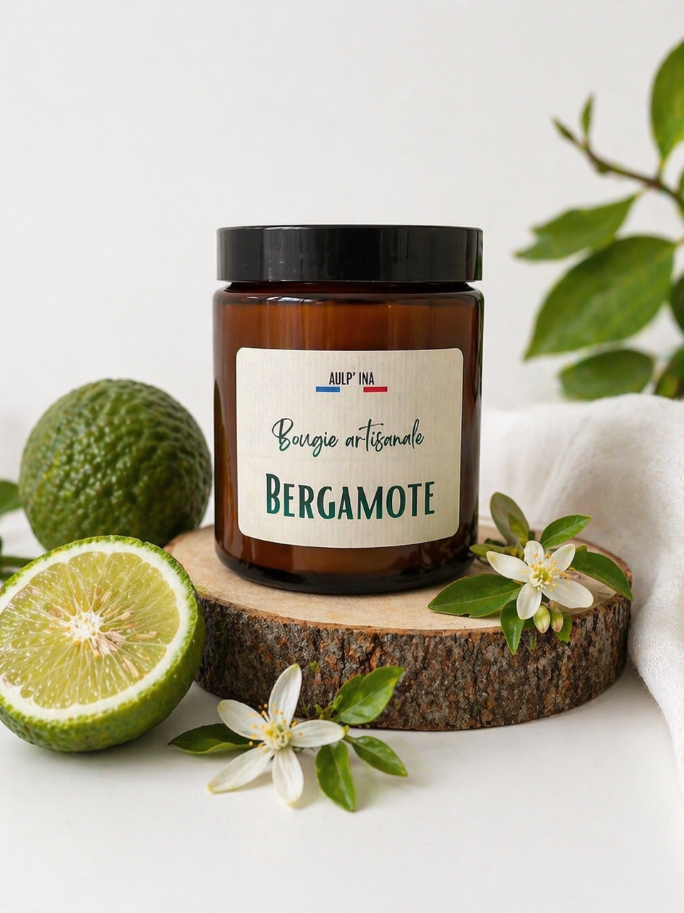 Bougie ambrée Bergamote 250 ML