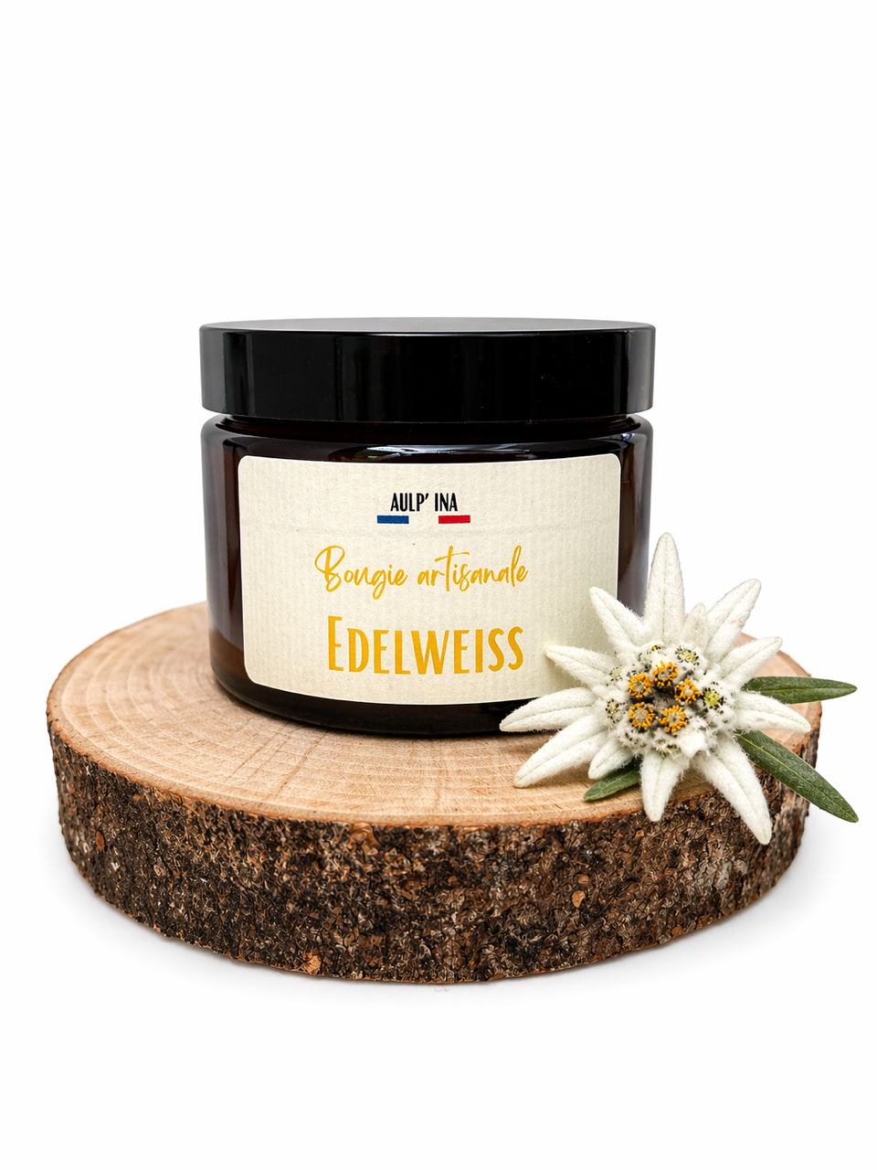 Bougie ambrée Edelweiss 100 ML