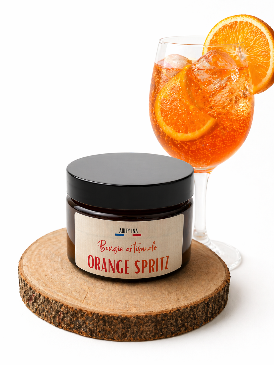 Bougie ambrée Orange spritz 100 ML