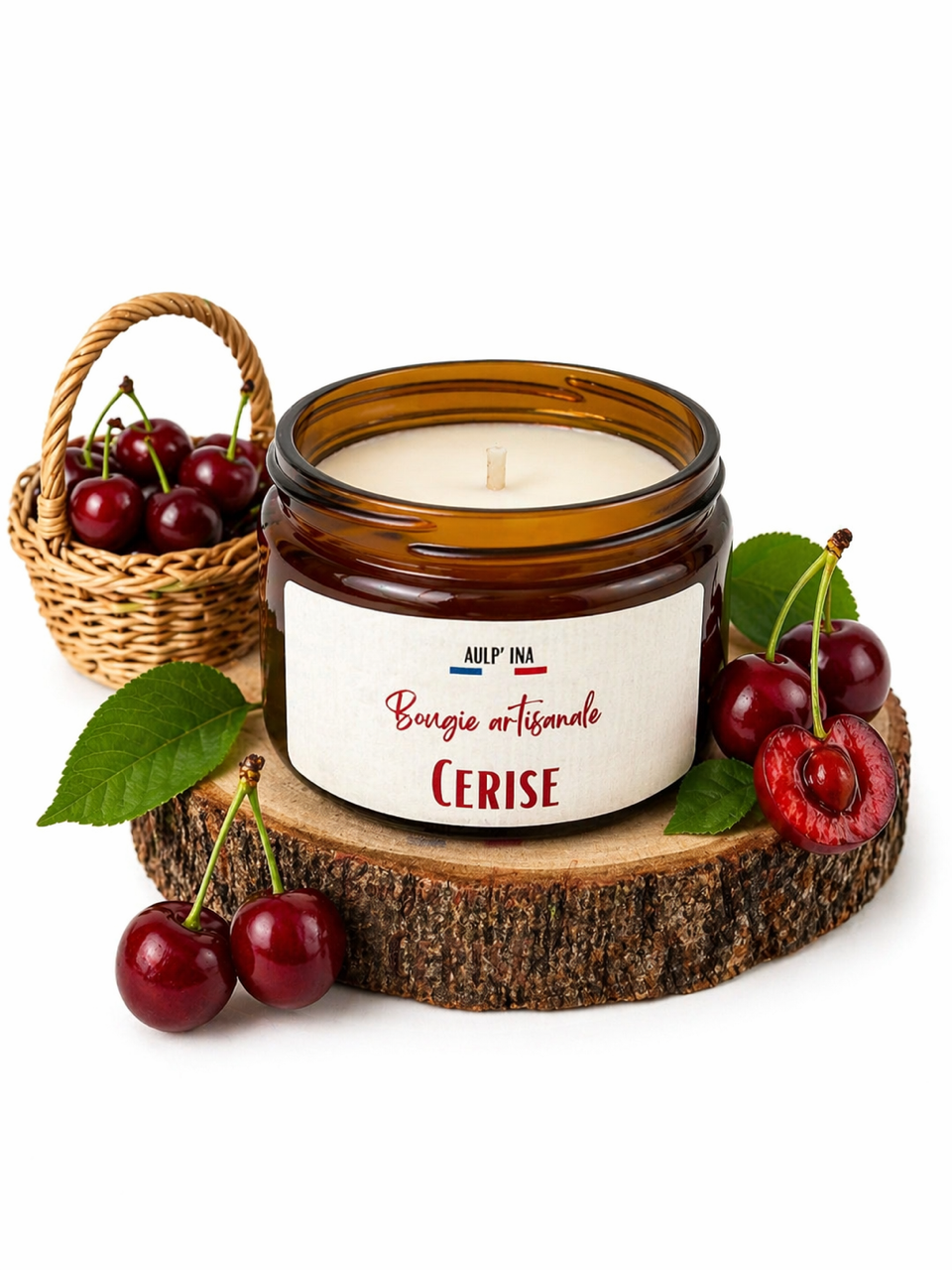 Bougie ambrée Cerise 100 ML
