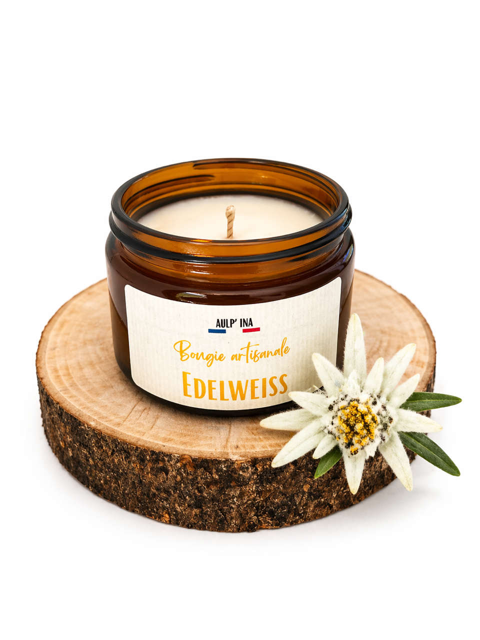 Bougie ambrée Edelweiss 100 ML