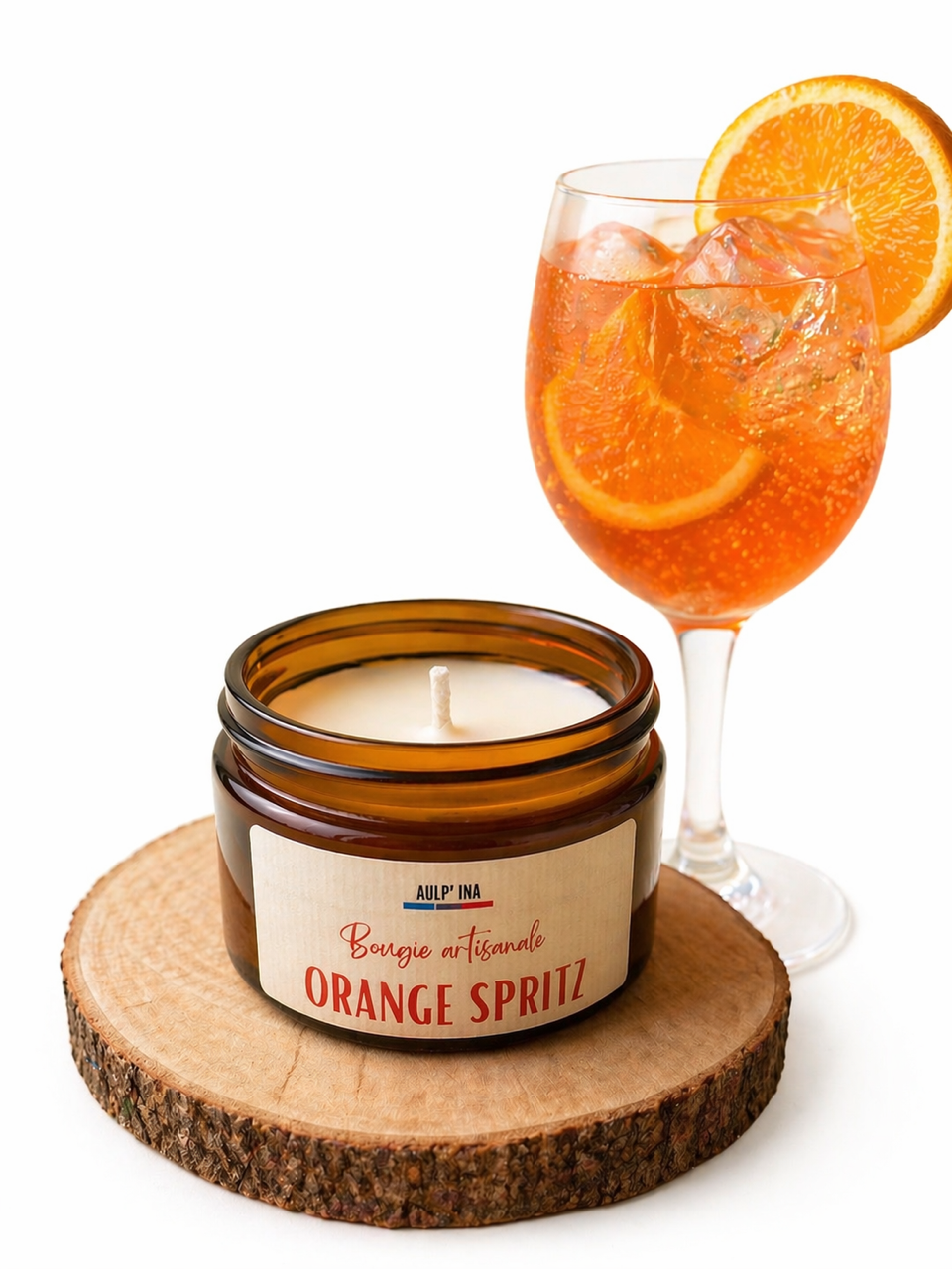 Bougie ambrée Orange spritz 100 ML
