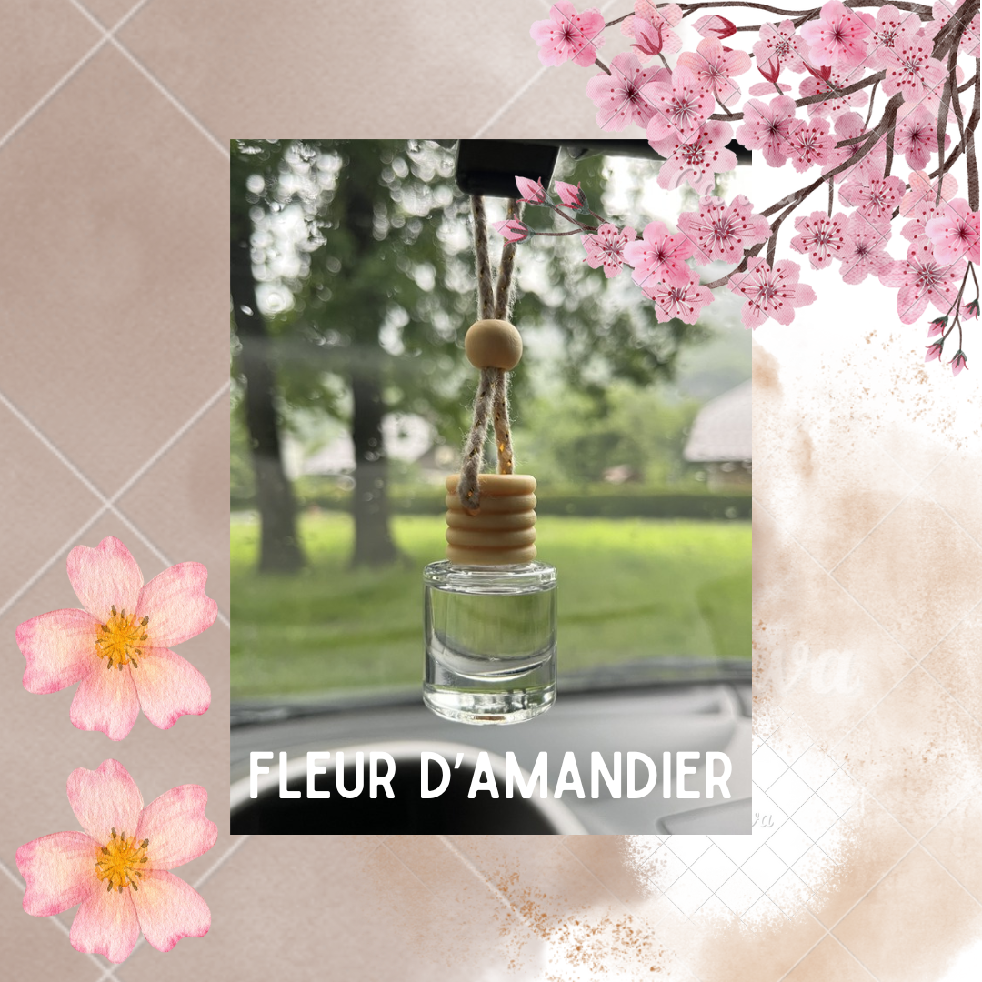 Diffuseur de voiture FLEUR D'AMANDIER