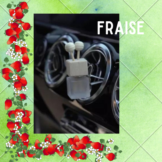 Diffuseur de voiture FRAISE