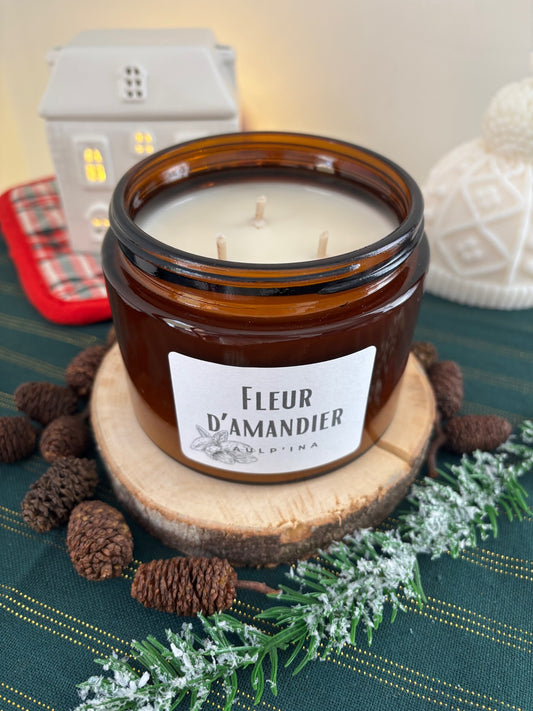 Bougie ambrée 500 ML